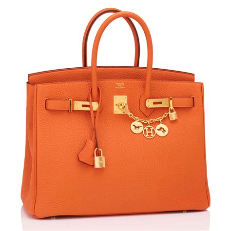 orange hermes kirkin bag|hermes bag orange price.